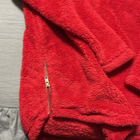 Lauren James Collegiate red fleece pullover - Picture 5 of 9